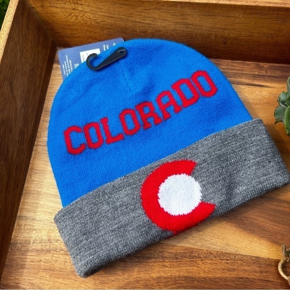 Gold Metal Colorado Ski Hat Cap Beanie - NWT - Picture 3 of 3
